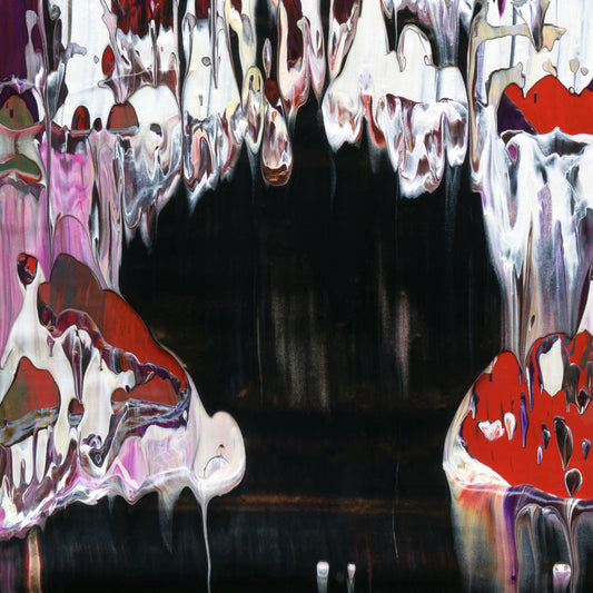 Ecstatic Slumber E2 is an abstract oil-on-canvas artwork, a fractal of its parent painting Ecstatic Slumber created by Anna Judd for the Scales Collection.