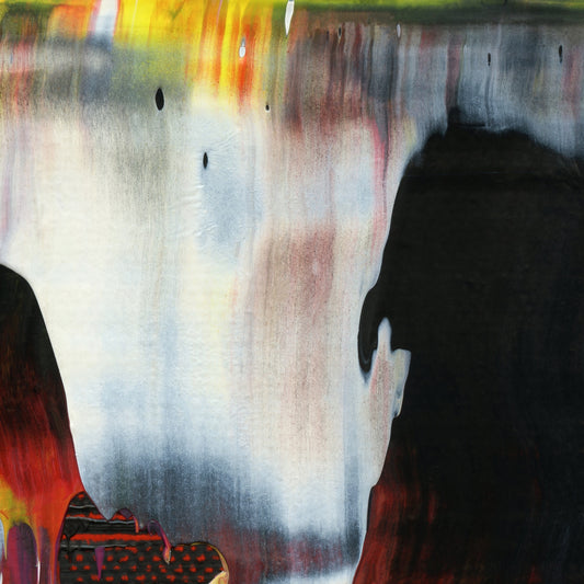 El Fuego De Dios A3 is an abstract oil-on-canvas artwork, a fractal of its parent painting El Fuego De Dios created by Anna Judd for the Scales Collection.