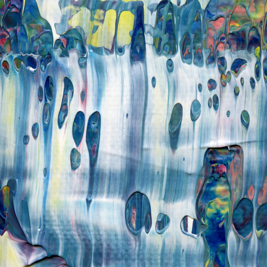 Elusive Dreams D1 is an abstract oil-on-canvas artwork, a fractal of its parent painting Elusive Dreams created by Anna Judd for the Scales Collection.