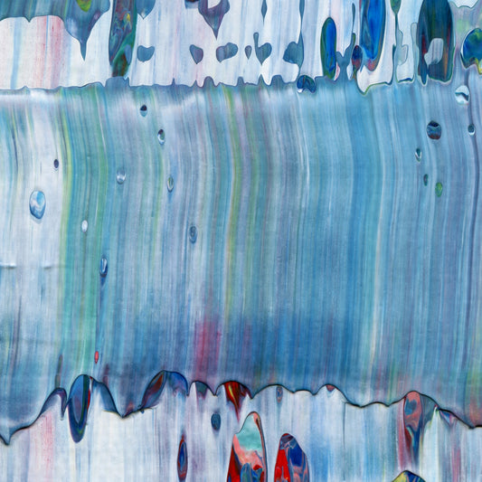 Elusive Dreams D3 is an abstract oil-on-canvas artwork, a fractal of its parent painting Elusive Dreams created by Anna Judd for the Scales Collection.
