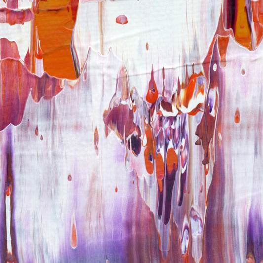 Embracing Embracing B3 is an abstract oil-on-canvas artwork, a fractal of its parent painting Embracing Embracing created by Anna Judd for the Scales Collection.