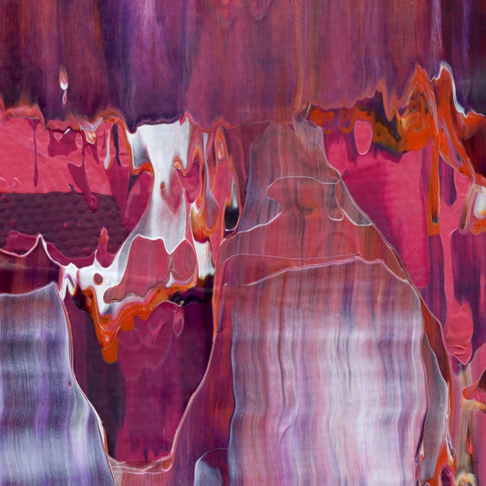 Embracing Embracing D3 is an abstract oil-on-canvas artwork, a fractal of its parent painting Embracing Embracing created by Anna Judd for the Scales Collection.