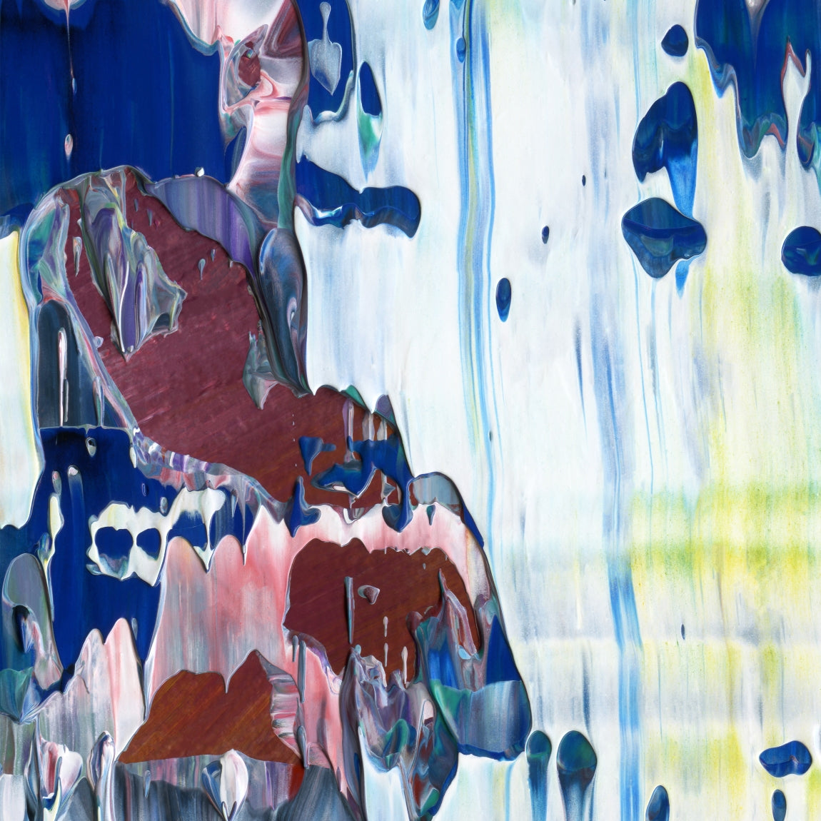 Empty Presents D1 is an abstract oil-on-canvas artwork, a fractal of its parent painting Empty Presents created by Anna Judd for the Scales Collection.