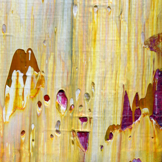 Epiphany on Kilimanjaro D4 is an abstract oil-on-canvas artwork, a fractal of its parent painting Epiphany on Kilimanjaro created by Anna Judd for the Scales Collection.