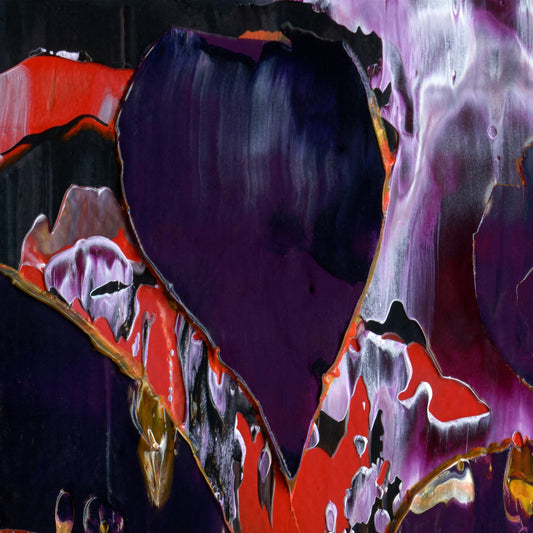 Eternal Apsaa A2 is an abstract oil-on-canvas artwork, a fractal of its parent painting Eternal Apsaa created by Anna Judd for the Scales Collection.