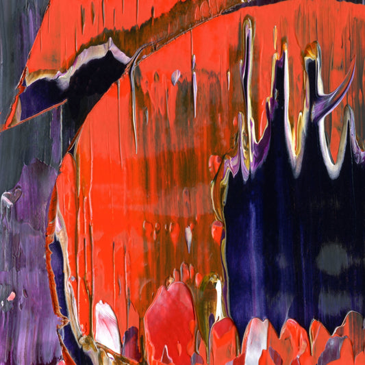 Eternal Apsaa E1 is an abstract oil-on-canvas artwork, a fractal of its parent painting Eternal Apsaa created by Anna Judd for the Scales Collection.