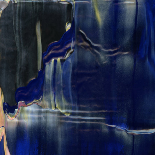 Eternally Transient A4 is an abstract oil-on-canvas artwork, a fractal of its parent painting Eternally Transient created by Anna Judd for the Scales Collection.