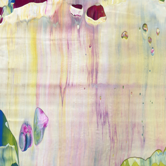 Extradition of Preference A1 is an abstract oil-on-canvas artwork, a fractal of its parent painting Extradition of Preference created by Anna Judd for the Scales Collection.