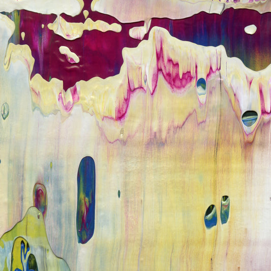 Extradition of Preference A2 is an abstract oil-on-canvas artwork, a fractal of its parent painting Extradition of Preference created by Anna Judd for the Scales Collection.