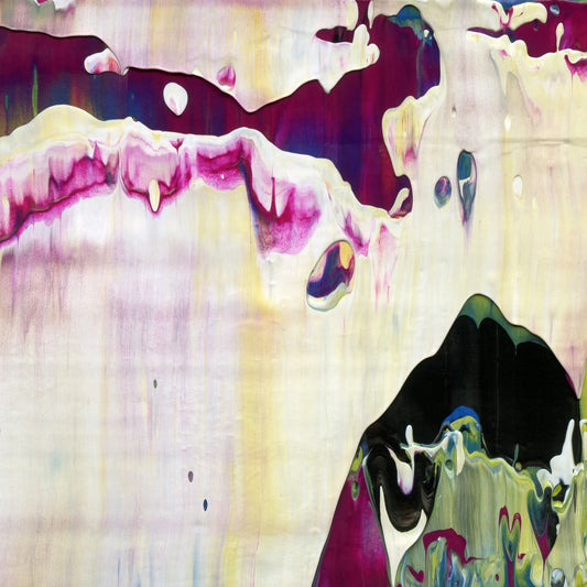 Extradition of Preference A3 is an abstract oil-on-canvas artwork, a fractal of its parent painting Extradition of Preference created by Anna Judd for the Scales Collection.