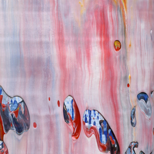 Fall of Ixtapa D4 is an abstract oil-on-canvas artwork, a fractal of its parent painting Fall of Ixtapa created by Anna Judd for the Scales Collection.