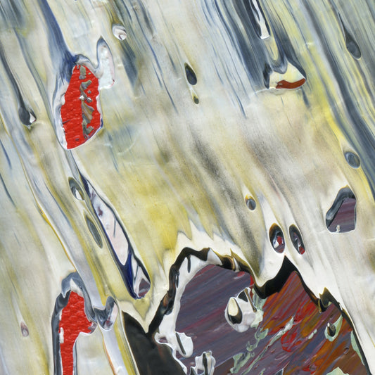 Fishiyima's Broken Cup B1 is an abstract oil-on-canvas artwork, a fractal of its parent painting Fishiyima's Broken Cup created by Anna Judd for the Scales Collection.