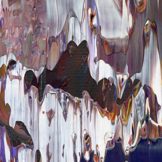 Fugue State D2 is an abstract oil-on-canvas artwork, a fractal of its parent painting Fugue State created by Anna Judd for the Scales Collection.