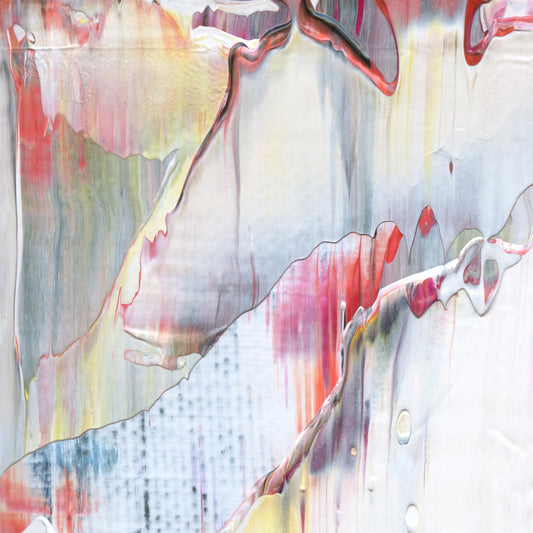 Full Hips Soft Lips A1 is an abstract oil-on-canvas artwork, a fractal of its parent painting Full Hips Soft Lips created by Anna Judd for the Scales Collection.