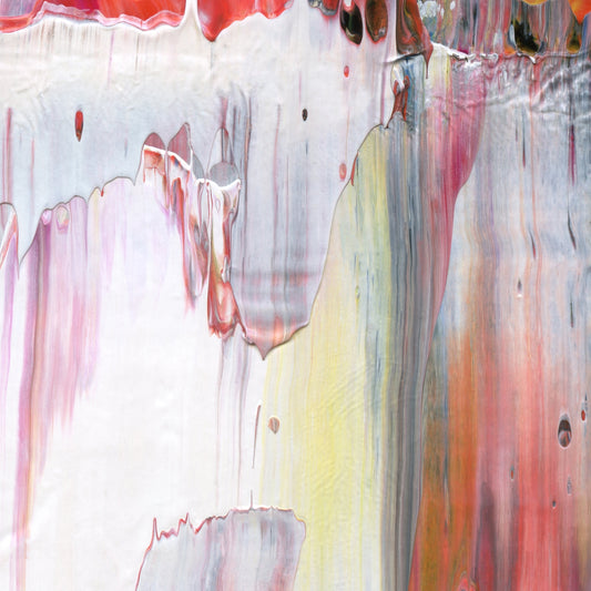 Full Hips Soft Lips A2 is an abstract oil-on-canvas artwork, a fractal of its parent painting Full Hips Soft Lips created by Anna Judd for the Scales Collection.