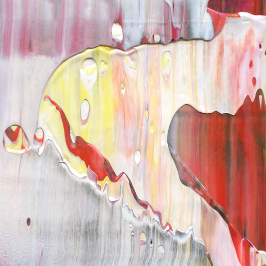 Full Hips Soft Lips A4 is an abstract oil-on-canvas artwork, a fractal of its parent painting Full Hips Soft Lips created by Anna Judd for the Scales Collection.