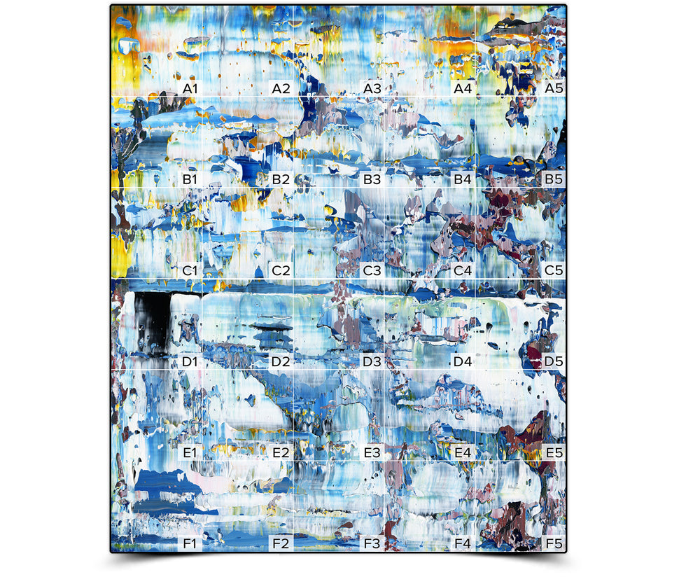 Full painting of Candlelight Burnout created by Anna Judd for the Scales Collection.