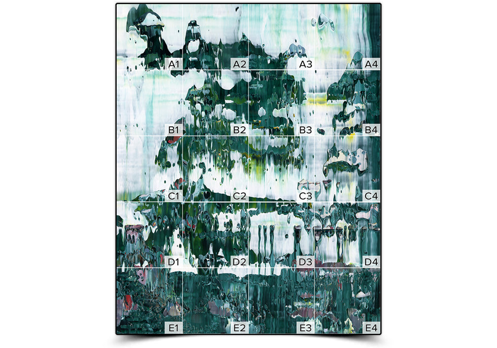 Full painting of Coulda Shoulda Almost Maybe created by Anna Judd for the Scales Collection.