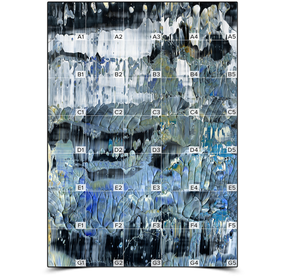 Full painting of Overwriting Leitmotifs created by Anna Judd for the Scales Collection.