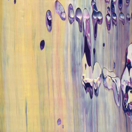 Gimme Right Meow C1 is an abstract oil-on-canvas artwork, a fractal of its parent painting Gimme Right Meow created by Anna Judd for the Scales Collection.