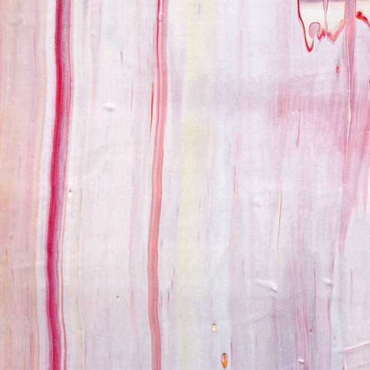 Glamorous Chains D1 is an abstract oil-on-canvas artwork, a fractal of its parent painting Glamorous Chains created by Anna Judd for the Scales Collection.