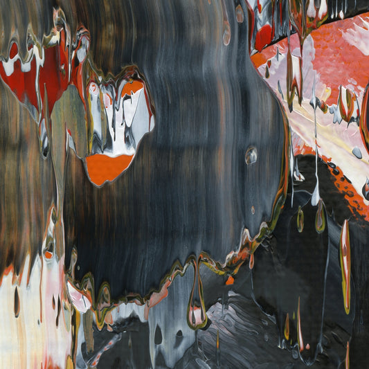 Guerilla In The Mist B2 is an abstract oil-on-canvas artwork, a fractal of its parent painting Guerilla In The Mist created by Anna Judd for the Scales Collection.