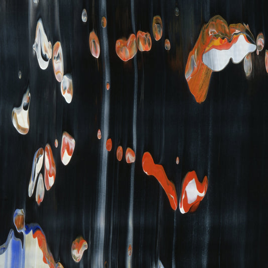 Guerilla In The Mist D1 is an abstract oil-on-canvas artwork, a fractal of its parent painting Guerilla In The Mist created by Anna Judd for the Scales Collection.
