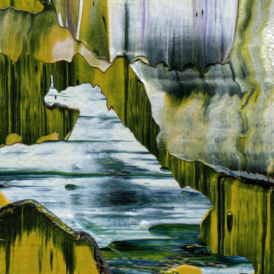 Hera's Revenge C2 is an abstract oil-on-canvas artwork, a fractal of its parent painting Hera's Revenge created by Anna Judd for the Scales Collection.