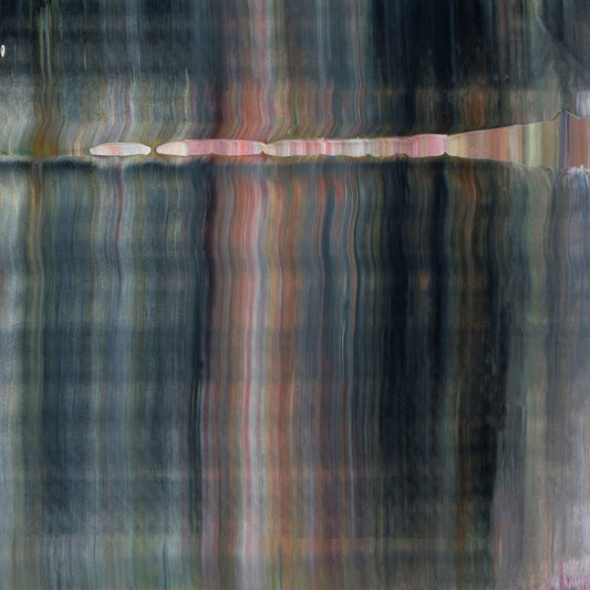 Hold My Trident F5 is an abstract oil-on-canvas artwork, a fractal of its parent painting Hold My Trident created by Anna Judd for the Scales Collection.
