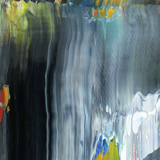 Holy Kykeon A1 is an abstract oil-on-canvas artwork, a fractal of its parent painting Holy Kykeon created by Anna Judd for the Scales Collection.