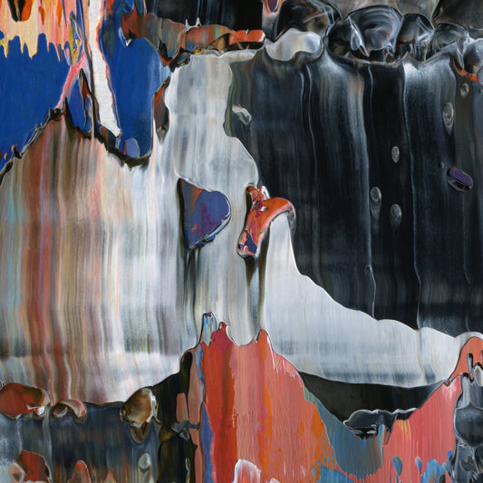 Holy Reclamation E1 is an abstract oil-on-canvas artwork, a fractal of its parent painting Holy Reclamation created by Anna Judd for the Scales Collection.