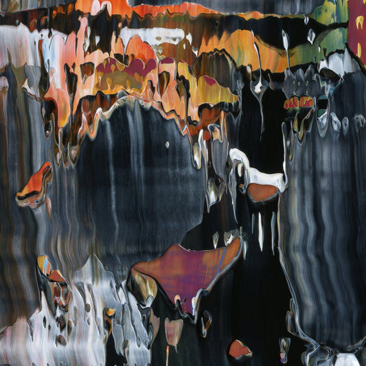 Holy Reclamation E5 is an abstract oil-on-canvas artwork, a fractal of its parent painting Holy Reclamation created by Anna Judd for the Scales Collection.