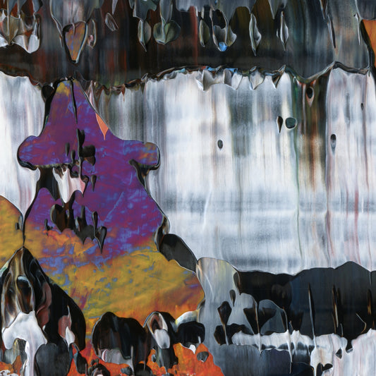 Holy Reclamation F3 is an abstract oil-on-canvas artwork, a fractal of its parent painting Holy Reclamation created by Anna Judd for the Scales Collection.