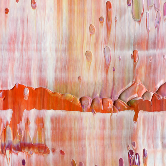 Hook Line and Sinker D5 is an abstract oil-on-canvas artwork, a fractal of its parent painting Hook Line and Sinker created by Anna Judd for the Scales Collection.