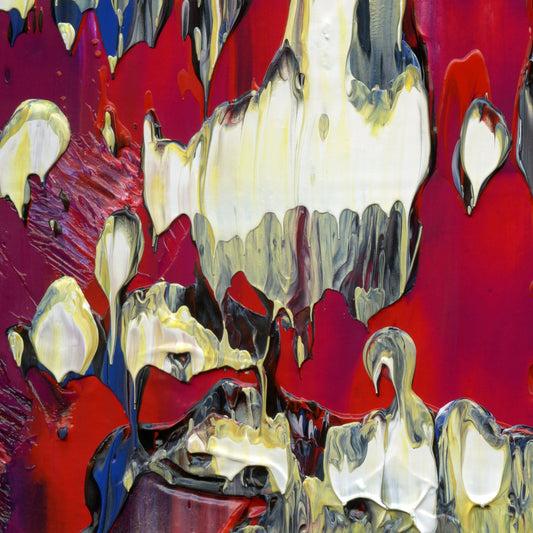 Hype Respect Hype C1 is an abstract oil-on-canvas artwork, a fractal of its parent painting Hype Respect Hype created by Anna Judd for the Scales Collection.