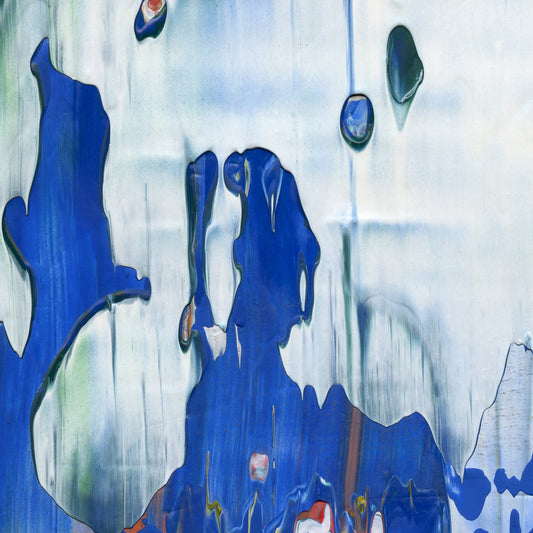 I am, I am, I am B2 is an abstract oil-on-canvas artwork, a fractal of its parent painting I am, I am, I am created by Anna Judd for the Scales Collection.