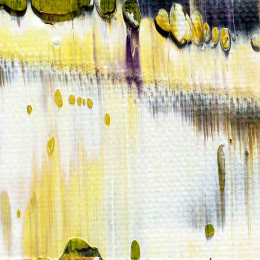 I Could Speak Again E2 is an abstract oil-on-canvas artwork, a fractal of its parent painting I Could Speak Again created by Anna Judd for the Scales Collection.