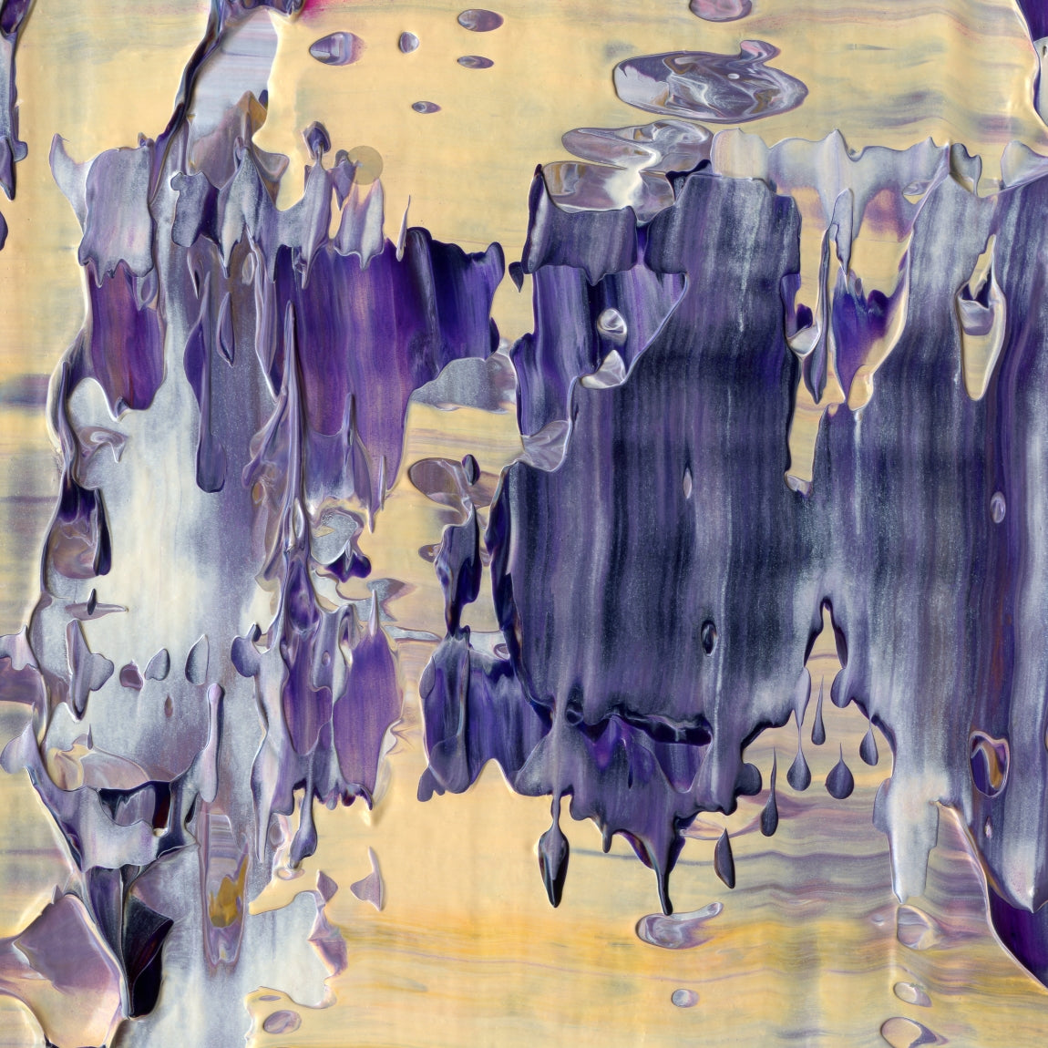 I Woke Up Like This B3 is an abstract oil-on-canvas artwork, a fractal of its parent painting I Woke Up Like This created by Anna Judd for the Scales Collection.