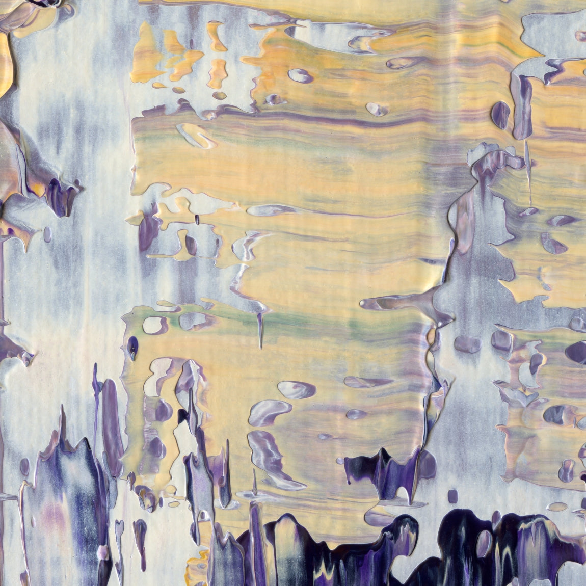 I Woke Up Like This C3 is an abstract oil-on-canvas artwork, a fractal of its parent painting I Woke Up Like This created by Anna Judd for the Scales Collection.
