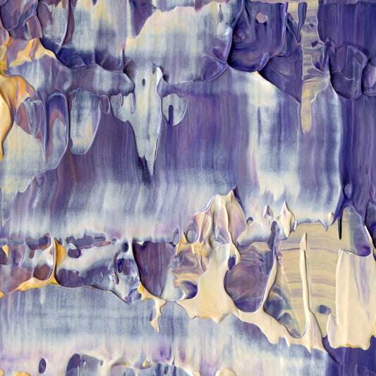 I Woke Up Like This F5 is an abstract oil-on-canvas artwork, a fractal of its parent painting I Woke Up Like This created by Anna Judd for the Scales Collection.