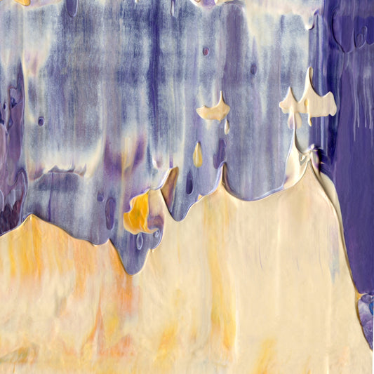 I Woke Up Like This G5 is an abstract oil-on-canvas artwork, a fractal of its parent painting I Woke Up Like This created by Anna Judd for the Scales Collection.