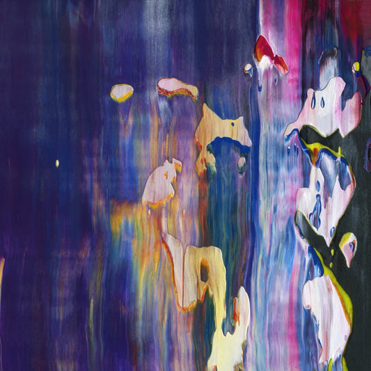 I'm OK You're OK A5 is an abstract oil-on-canvas artwork, a fractal of its parent painting I'm OK You're OK created by Anna Judd for the Scales Collection.