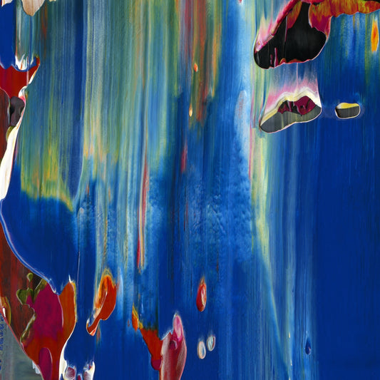 I'm OK You're OK C1 is an abstract oil-on-canvas artwork, a fractal of its parent painting I'm OK You're OK created by Anna Judd for the Scales Collection.