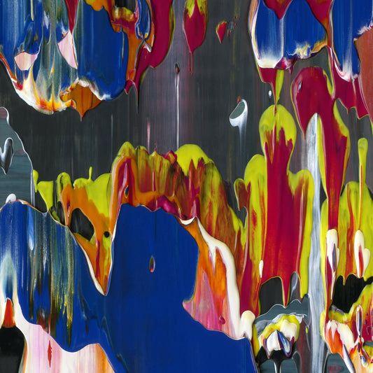 I'm OK You're OK C3 is an abstract oil-on-canvas artwork, a fractal of its parent painting I'm OK You're OK created by Anna Judd for the Scales Collection.