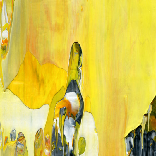 Immaculate Vibration B3 is an abstract oil-on-canvas artwork, a fractal of its parent painting Immaculate Vibration created by Anna Judd for the Scales Collection.
