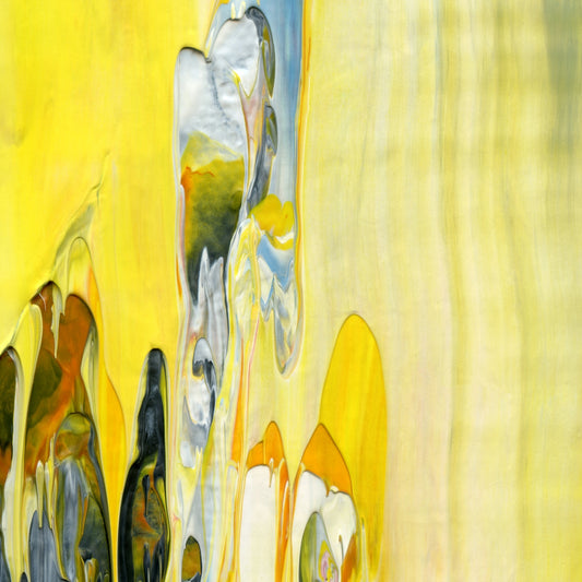 Immaculate Vibration B4 is an abstract oil-on-canvas artwork, a fractal of its parent painting Immaculate Vibration created by Anna Judd for the Scales Collection.
