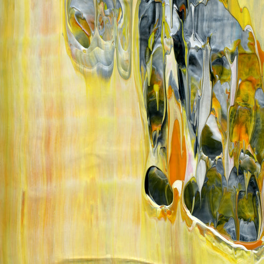 Immaculate Vibration C1 is an abstract oil-on-canvas artwork, a fractal of its parent painting Immaculate Vibration created by Anna Judd for the Scales Collection.