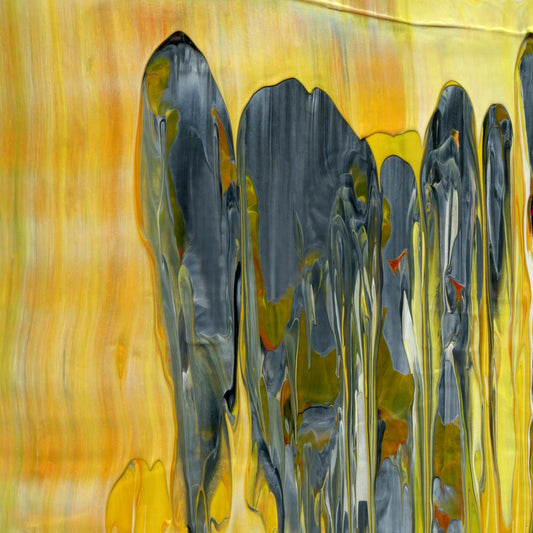 Immaculate Vibration D1 is an abstract oil-on-canvas artwork, a fractal of its parent painting Immaculate Vibration created by Anna Judd for the Scales Collection.