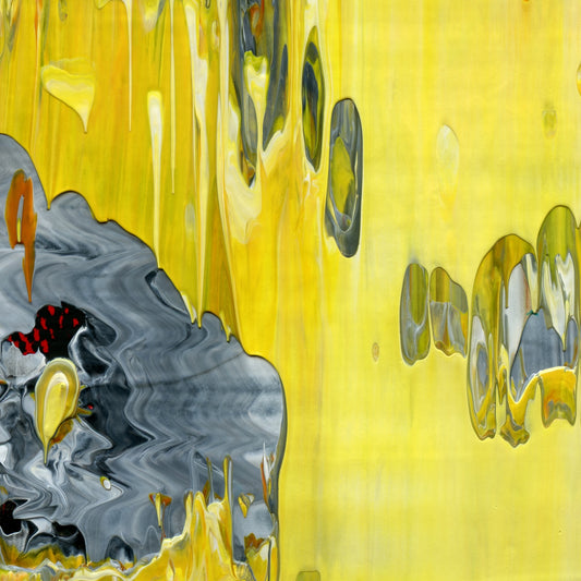 Immaculate Vibration F2 is an abstract oil-on-canvas artwork, a fractal of its parent painting Immaculate Vibration created by Anna Judd for the Scales Collection.