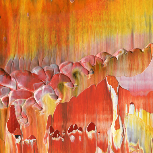 Immortal Decay B2 is an abstract oil-on-canvas artwork, a fractal of its parent painting Immortal Decay created by Anna Judd for the Scales Collection.